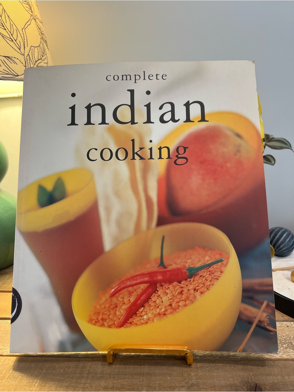 Complete Indian Cooking Cookbook - Yellow Cover